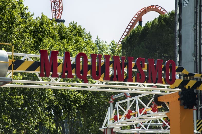 Themed areas at Parque de Atracciones de Madrid