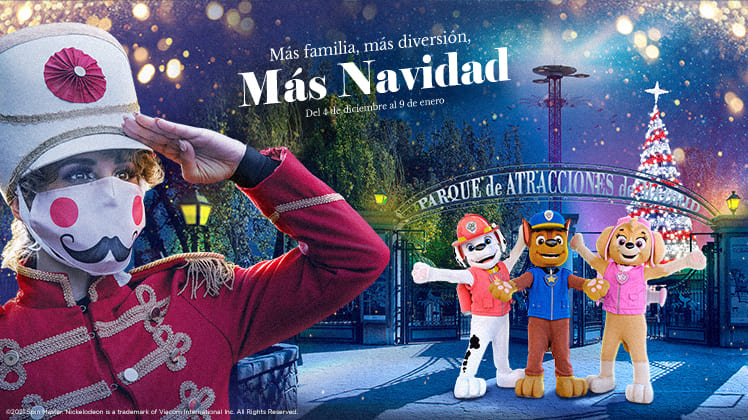 Christmas at Parque de Atracciones Madrid