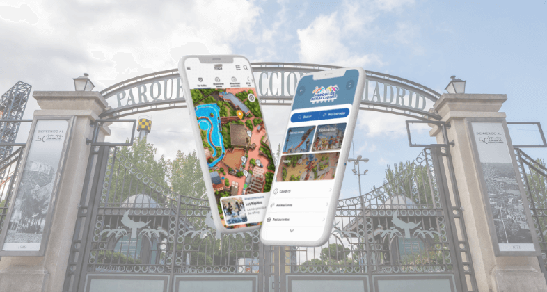 Our app Parque de Atracciones de Madrid principal