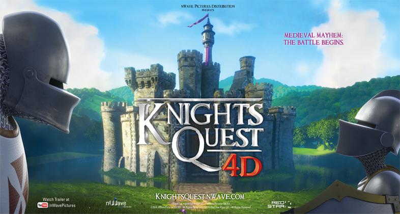‘Knights Quest’, la nueva peli 4D