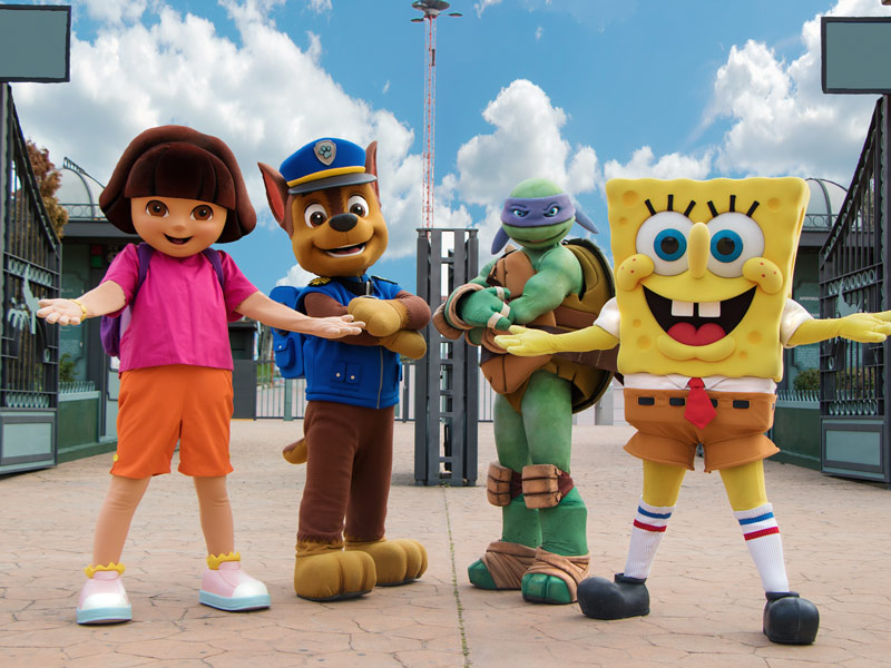 Bienvenida Nickelodeon Parque de Atracciones de Madrid