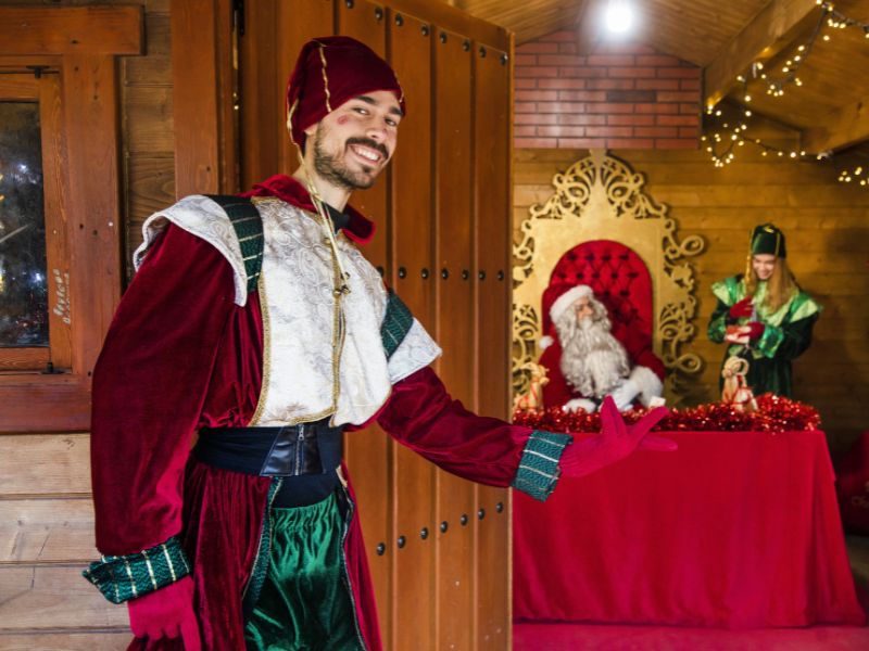 Papá Noel Parque de Atracciones de Madrid
