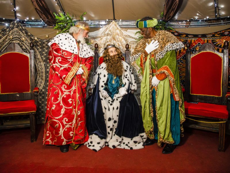 Reyes Magos en Parque de Atracciones de Madrid