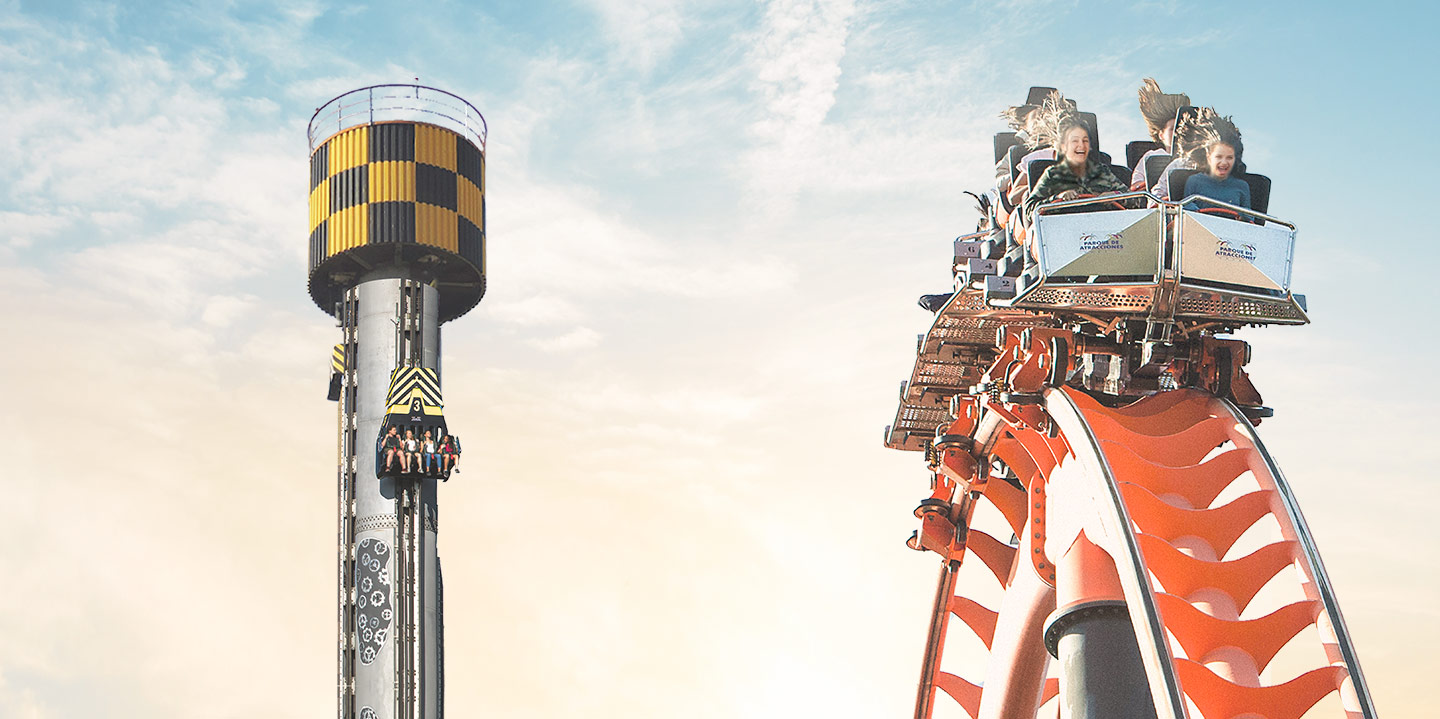 abril 2023 Parque de Atracciones de Madrid