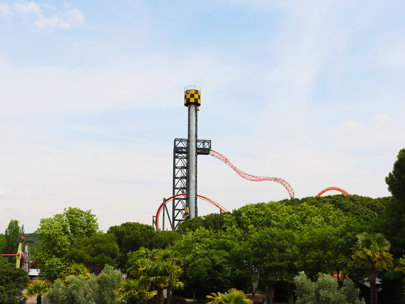 our app Parque de Atracciones de Madrid principal