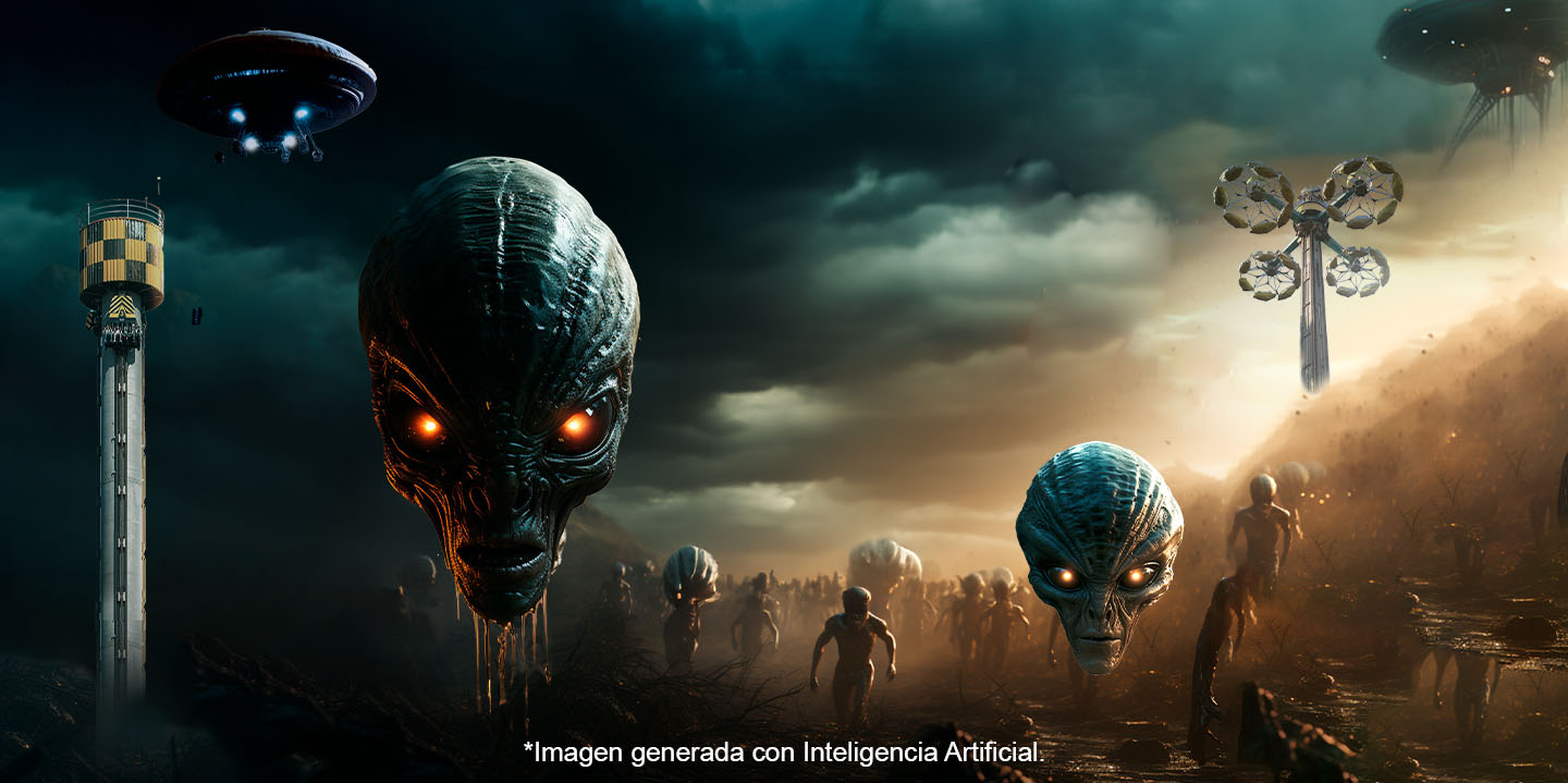 Parque de Atracciones de Madrid Halloween 2023 Scare Zone Area 51