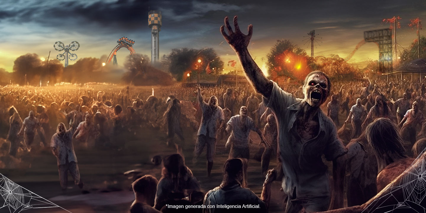 Parque de Atracciones de Madrid Halloween 2023 The Walking Dead Experience