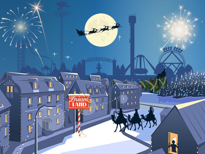 Navidad en Parque de Atracciones de Madrid