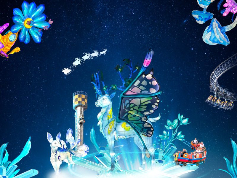 Parque de Atracciones de Madrid Navidad 2023 Winterland