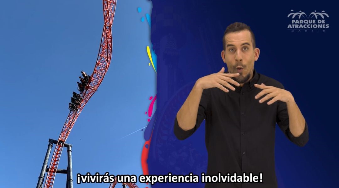 Parque de Atracciones de Madrid refuerza su compromiso con la inclusión junto a la Fundación CNSE.