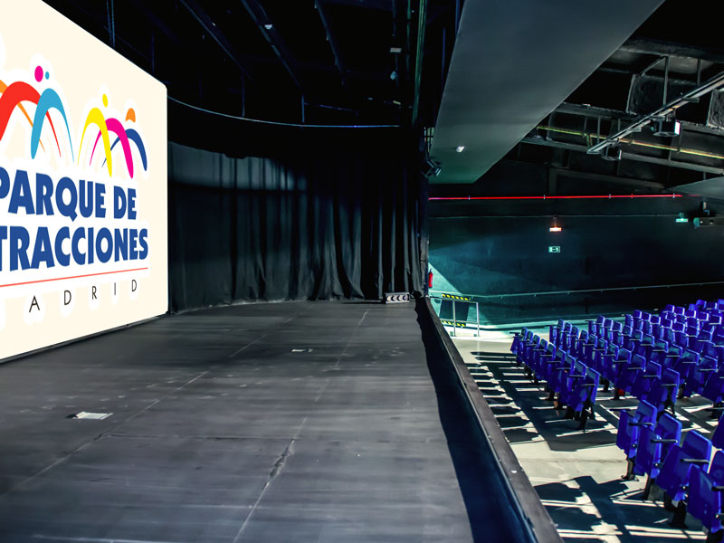 Cine4D Espacio eventos Parque de Atracciones de Madrid principal