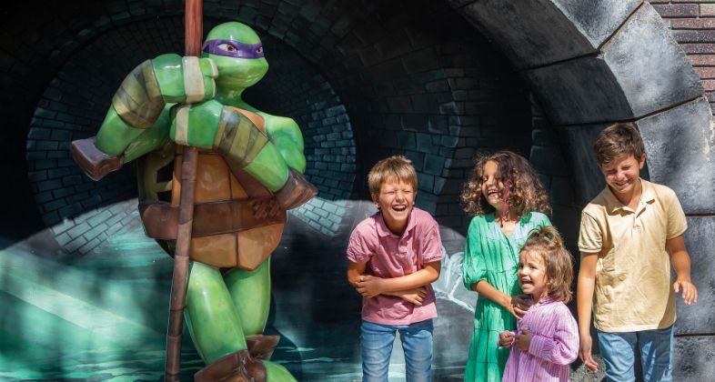 Tortuga Ninja en Parque de Atracciones Madrid